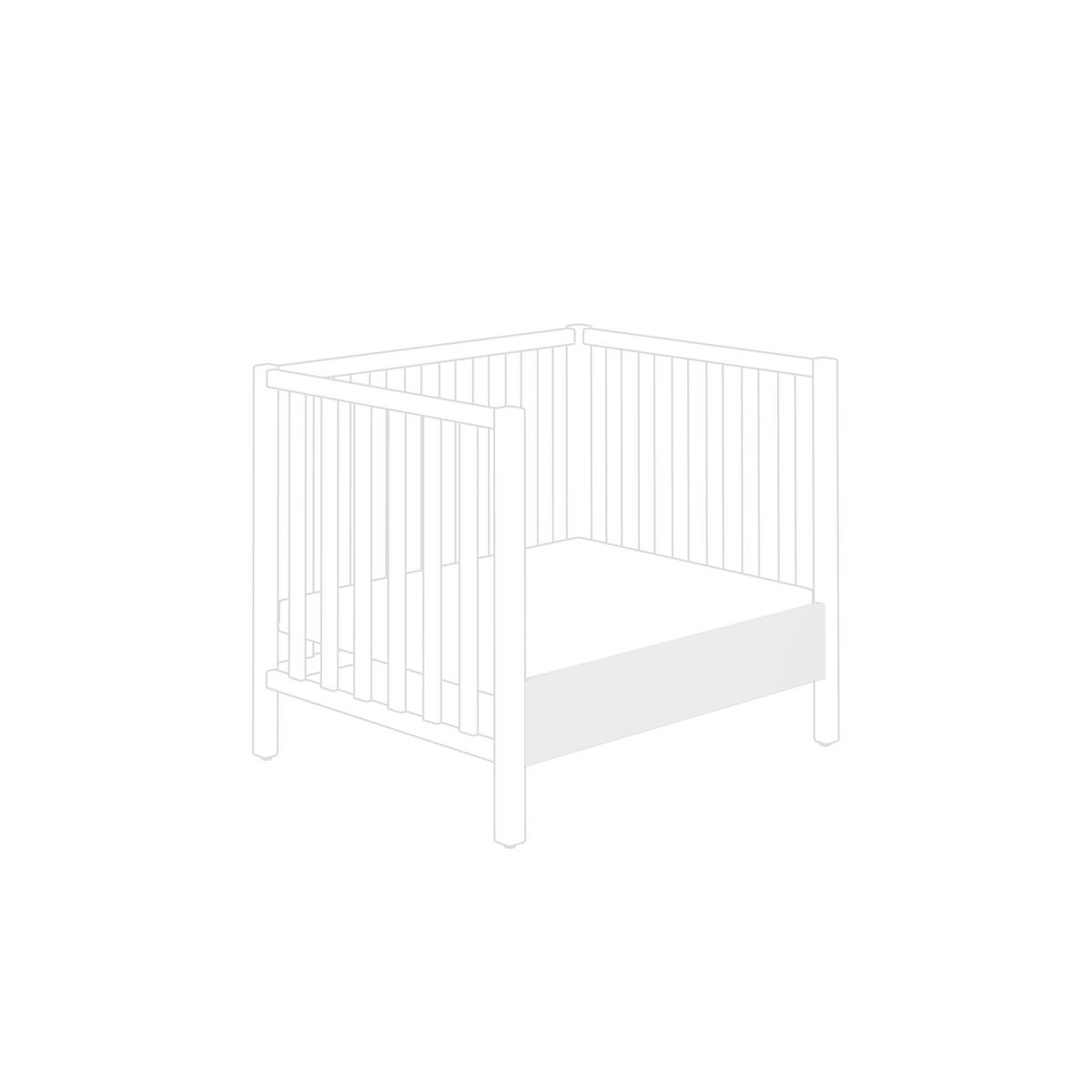 FELSZERELHETŐ OLDALLAPOK SCOTTY  - fehér, Basics, faalapú anyag (88,1/2,2/15,6cm) - Paidi