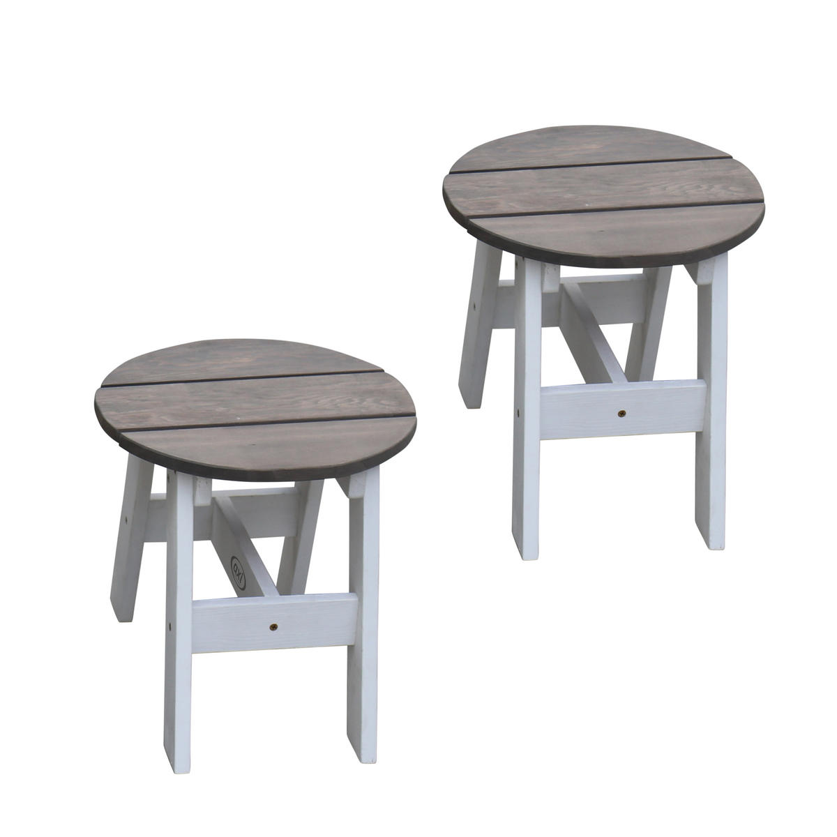 KINDER-GARTENSET Holz  - Weiß/Grau, Basics, Holz (70/48/70cm) - Ambia Garden
