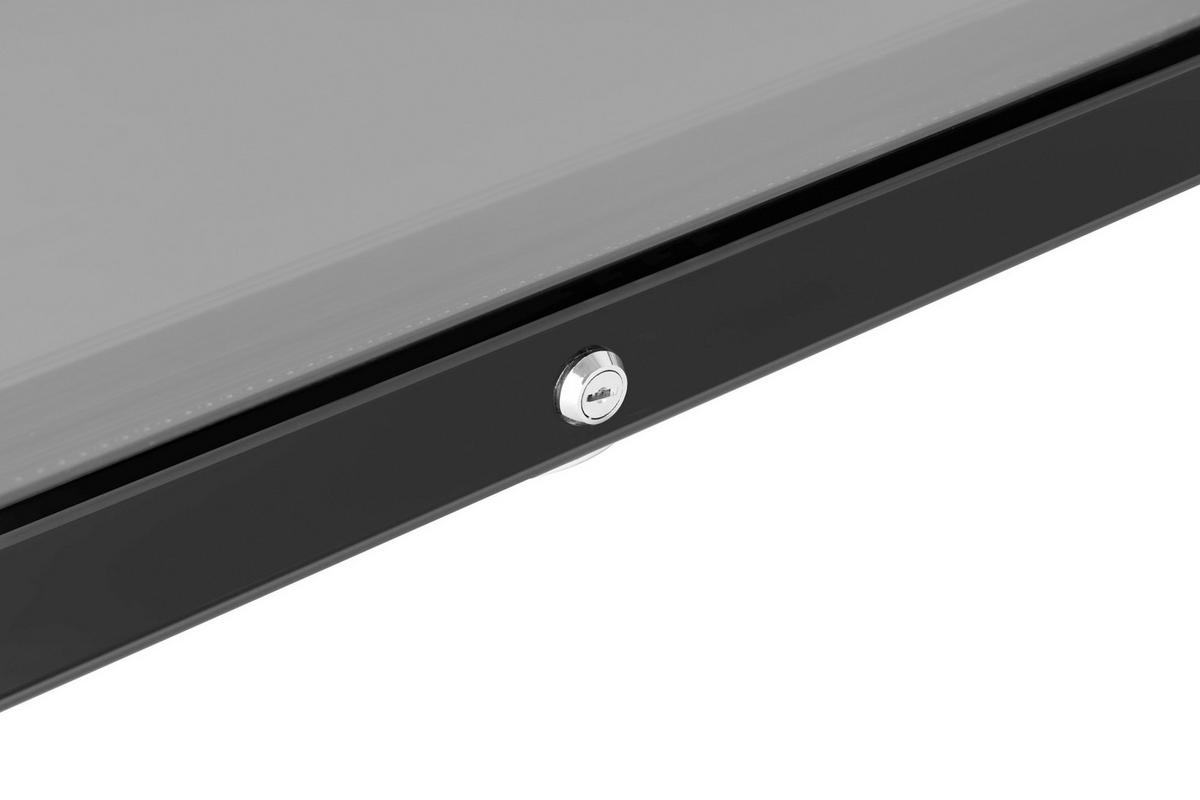 GETRÄNKEKÜHLSCHRANK 54,5/141/54 cm  - Schwarz, Basics, Glas/Metall (54,5/141/54cm) - Amica