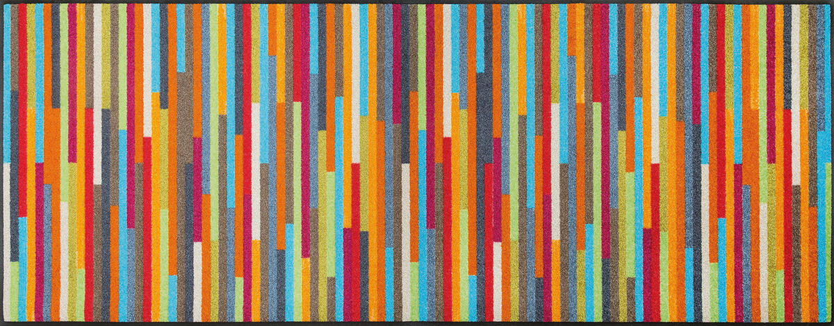 TRAVERSĂ - multicolor, Trend, plastic/textil (75/190cm) - wash+dry