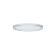 SERVIERTABLETT    18 cm  - Creme, Basics, Glas/Metall (18cm) - Ambia Home