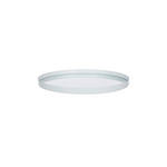 SERVIERTABLETT    18 cm  - Creme, Basics, Glas/Metall (18cm) - Ambia Home