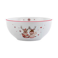 MISKA NA CEREÁLIE NOELLE 370 cm  - biela, Basics, keramika (370cm) - X-Mas