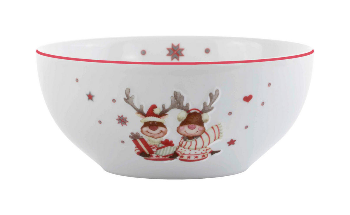 MISKA NA CEREÁLIE NOELLE 370 cm  - biela, Basics, keramika (370cm) - X-Mas