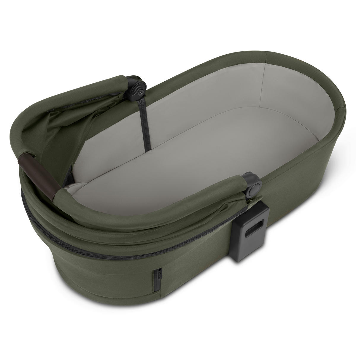 KINDERWAGENSET  Sierra All in One  Pea  - Smaragdgrün/Anthrazit, Basics, Textil/Metall (58,5/111/100cm) - ABC Design