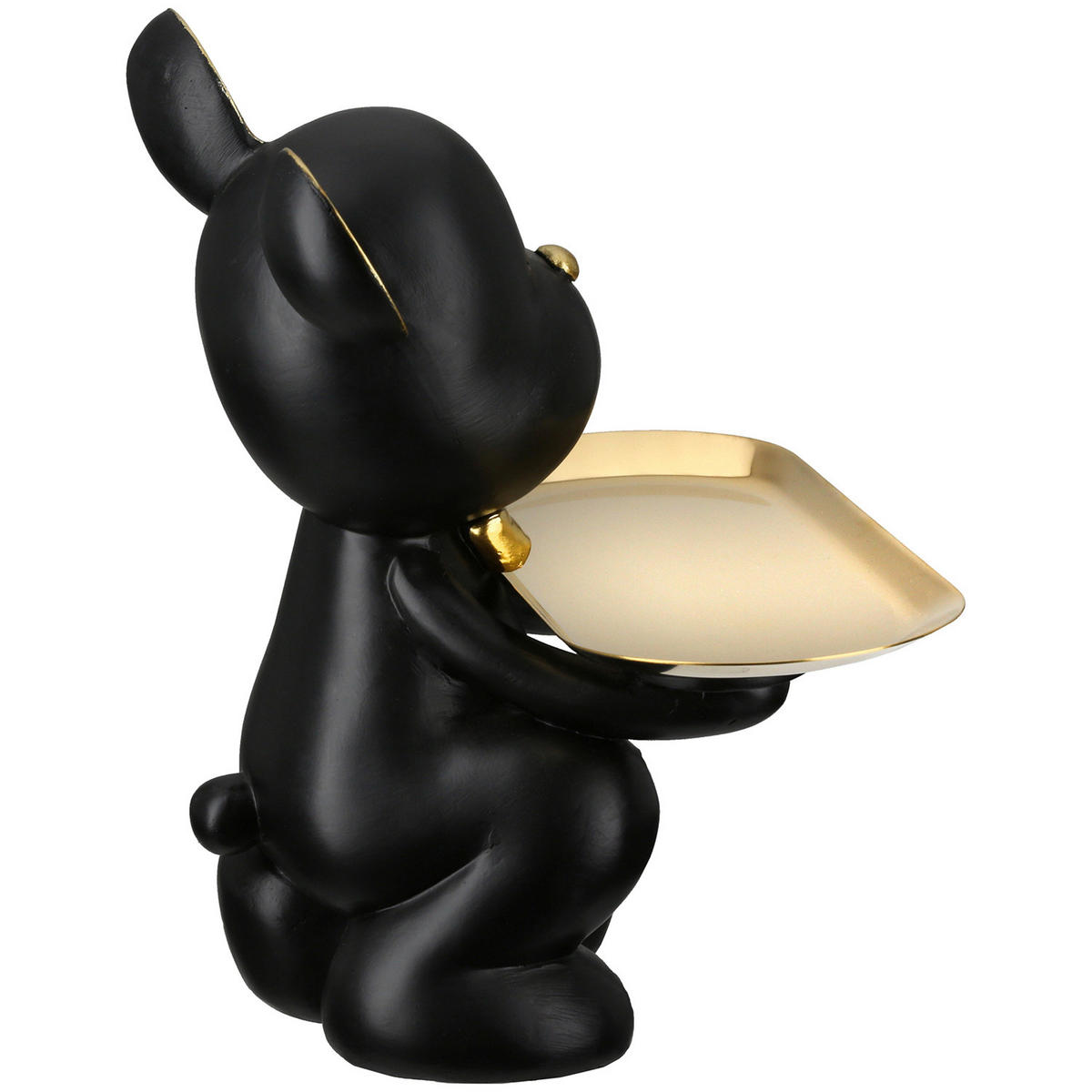 DEKOBÄR - Schwarz, Basics, Kunststoff (23/23,5/14cm)