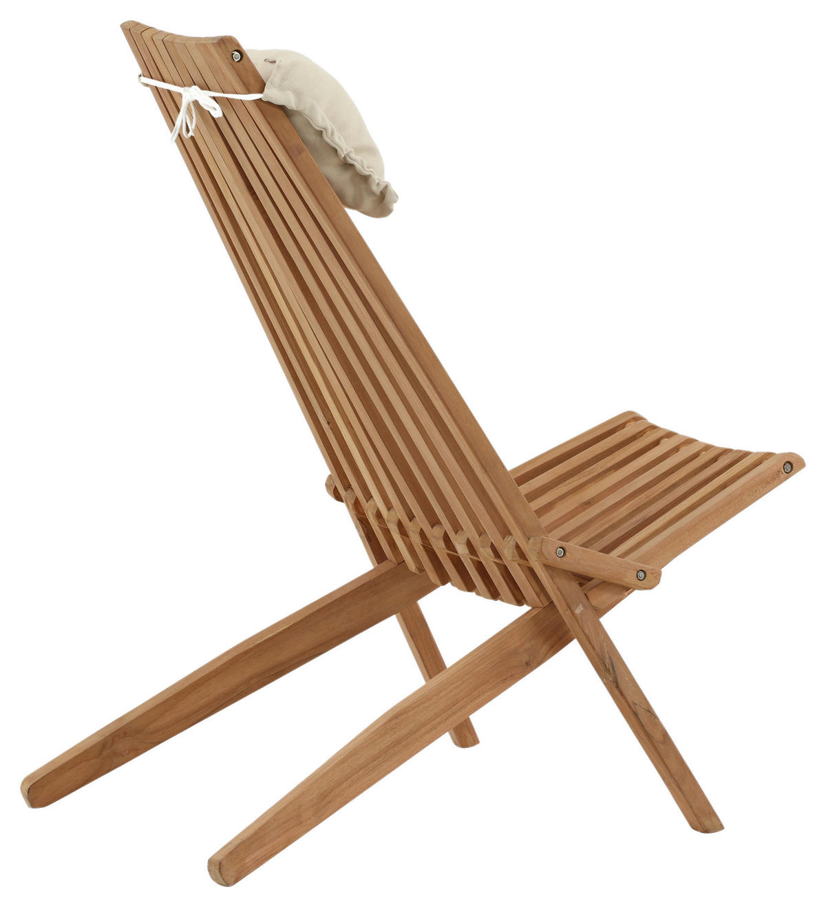 LOUNGEFÅTÖLJ  - guldfärgad, Klassisk, trä (86/100/68cm) - Gardenson