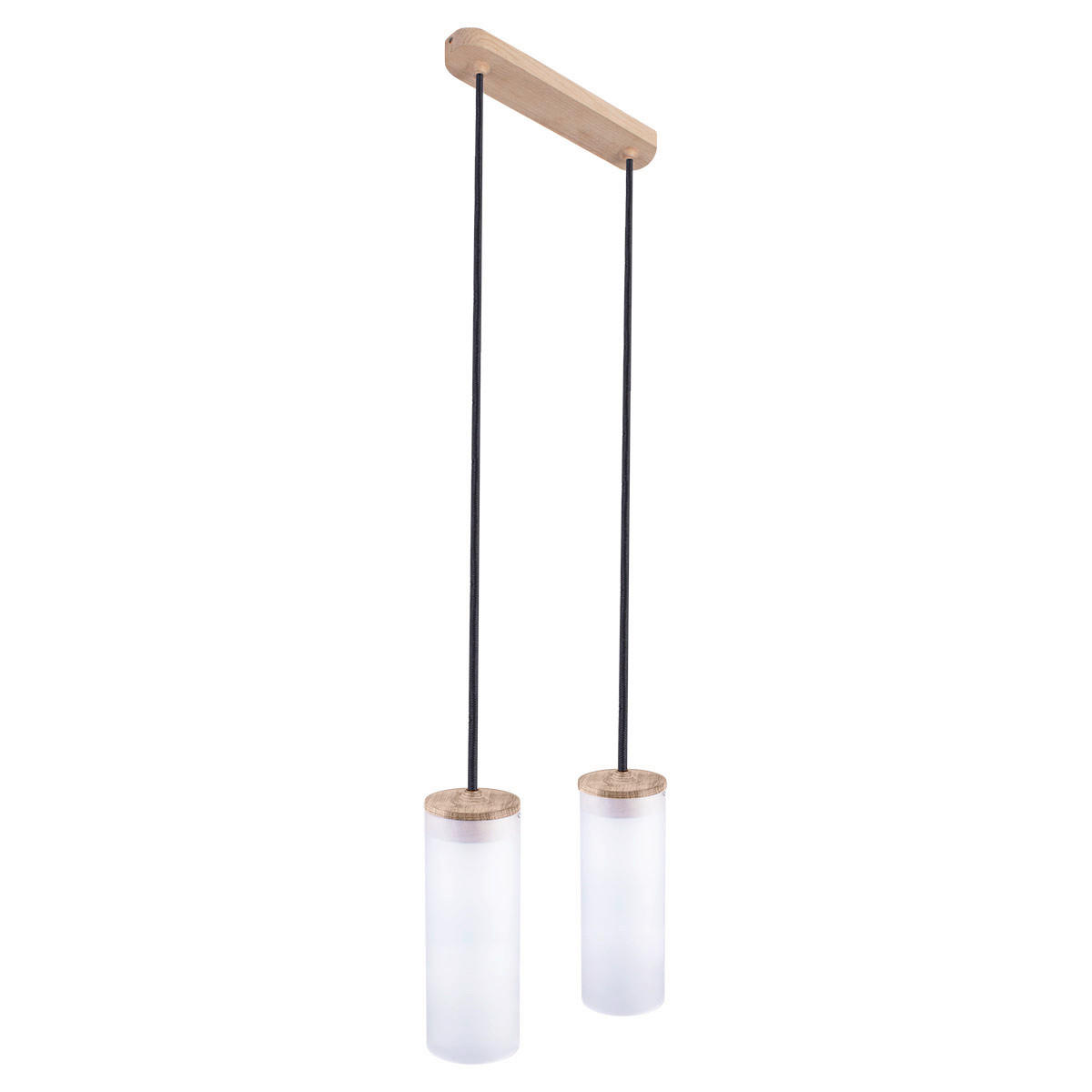 HÄNGELEUCHTE 30/100 cm  - Natur, Holz (30/100cm)