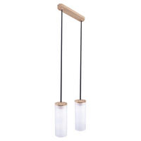 ZÁVESNÉ SVIETIDLO, 30/100 cm  - Natur, drevo (30/100cm)