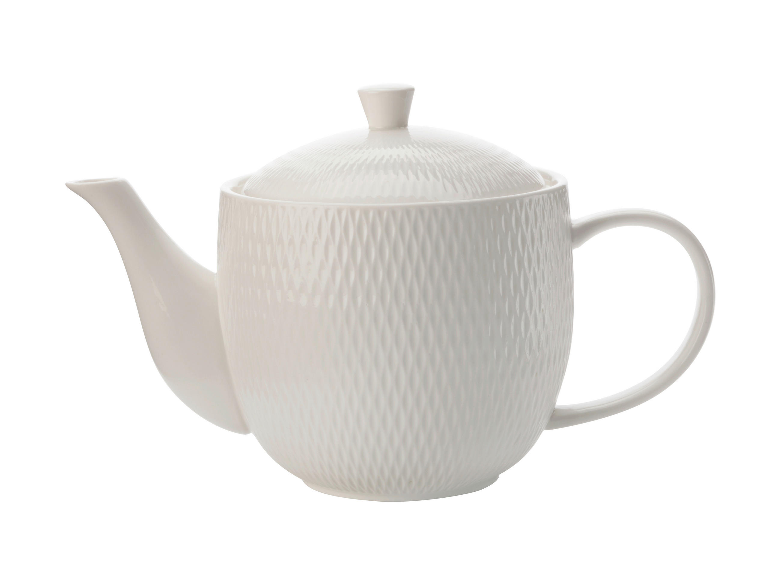 ČAJOVÁ KONVICE porcelán keramika  - bílá, Basics, keramika (21,5/14/14cm) - Maxwell & Williams