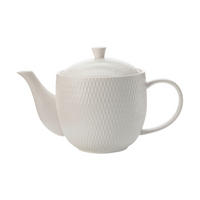 ČAJNÍK porcelán keramika  - biela, Basics, keramika (21,5/14/14cm) - Maxwell & Williams