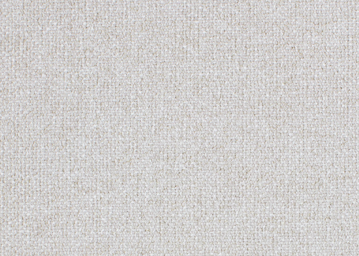 ECKSOFA in Flachgewebe Creme  - Silberfarben/Creme, Design, Textil/Metall (244/167cm) - Cantus