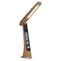 LED LAMPA ZA RADNI STO Averie  - prozirna/zlatna, Trendi, staklo/plastika (24,5/5,7/31,4cm)