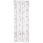 FERTIGVORHANG transparent  - Multicolor/Rosa, KONVENTIONELL, Textil (140/245cm) - Esposa