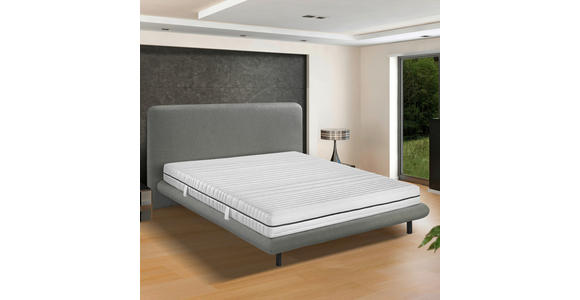 TASCHENFEDERKERNMATRATZE 80/200 cm Höhe ca. 19 cm  - Weiß, KONVENTIONELL, Textil (80/200cm) - Xora