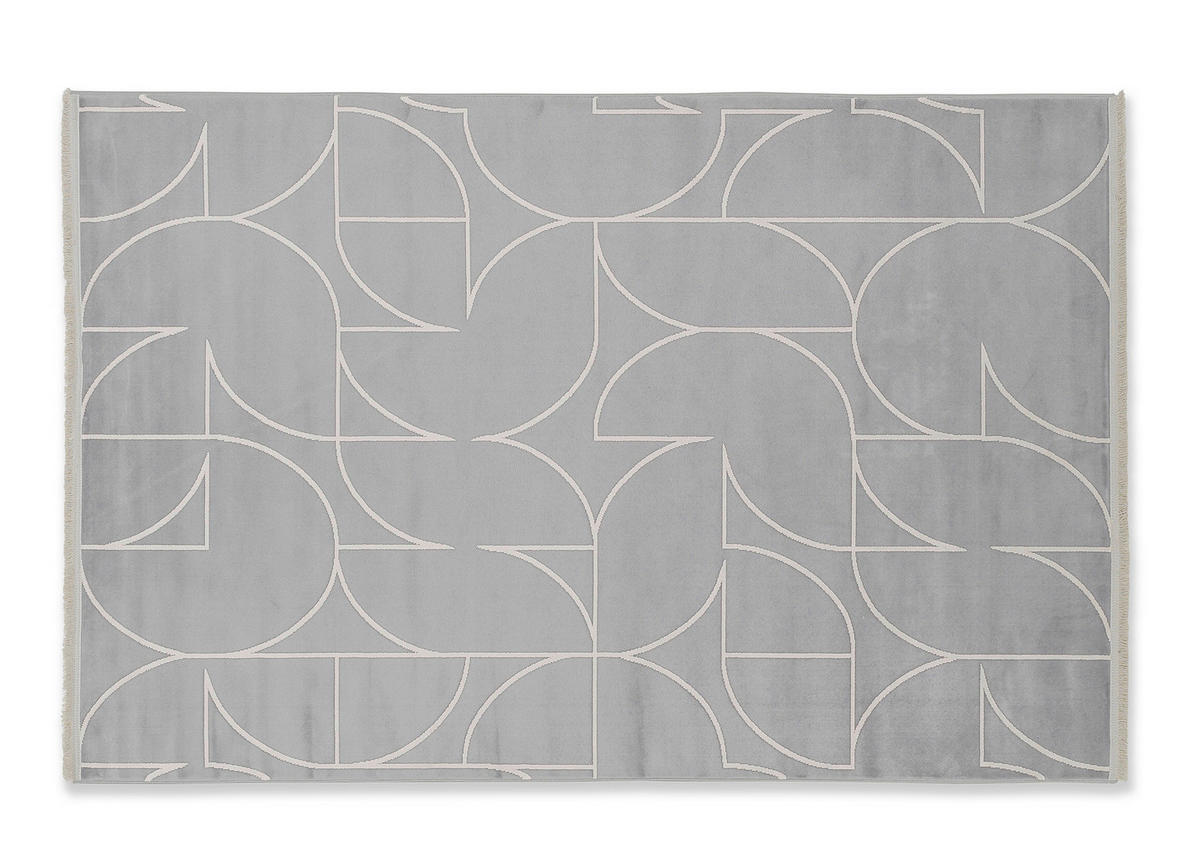 WEBTEPPICH 160/230 cm Magic Silberfarben  - Silberfarben, Basics, Textil (160/230cm) - Schöner Wohnen