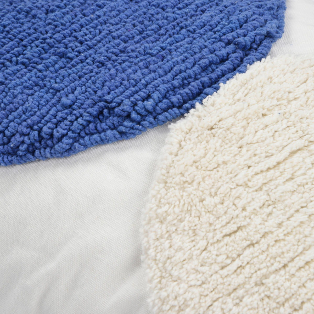 KISSENHÜLLE Boho 40/60 cm  - Blau/Creme, Basics, Textil (40/60cm) - Novel