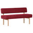 SITZBANK Flachgewebe Buche massiv Rot - Rot/Buchefarben, Design, Holz/Textil (160/87/58cm) - Xora SITZBANK Flachgewebe Buche massiv Rot - Rot/Buchefarben, Design, Holz/Textil (160/87/58cm) - Xora