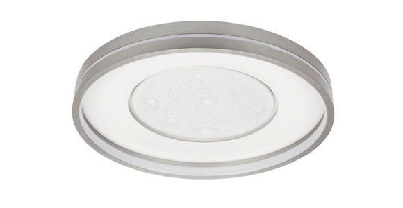 LED-DECKENLEUCHTE 48/8,5 cm   - Grau, Design, Metall (48/8,5cm) - Novel