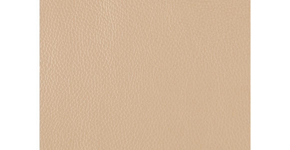 2,5-SITZER in Leder Beige - Beige/Schwarz, Design, Leder/Metall (200/102/92cm) - Johann Jakob