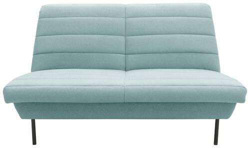 2-SITZER-SOFA Mintgrau  - Mintgrau/Schwarz, Design, Textil/Metall (145/92/103cm) - LOOKS by W.Joop