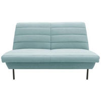 2-SITZER-SOFA in Mintgrau  - Mintgrau/Schwarz, Design, Textil/Metall (145/92/103cm) - LOOKS by W.Joop