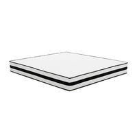 BOXSPRINGMATRATZE - Weiss/Schwarz, Basics, Textil (160/200cm) - Livetastic