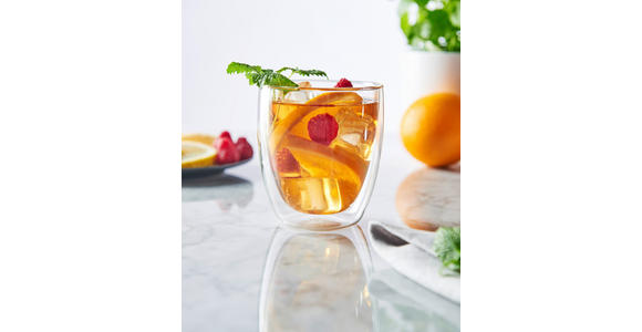 TEEGLAS - Klar, Design, Glas (9,5/11cm) - Novel