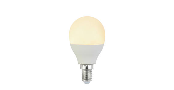LED-LEUCHTMITTEL   E14 4,9 W  - Weiß, Basics, Kunststoff/Metall (4,8/8cm) - Boxxx