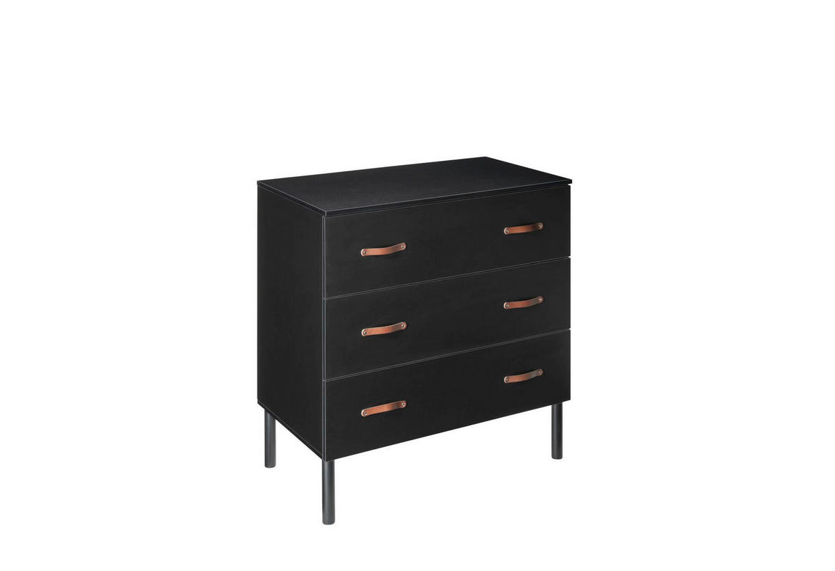 BABYZIMMER Melody black  - Schwarz, Basics, Holz/Holzwerkstoff - Schardt