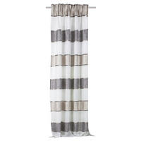 FERTIGVORHANG  blickdicht  140/145 cm   - Taupe/Bernsteinfarben, Design, Textil (140/145cm)