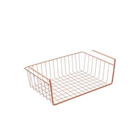FIÓKOS TÁROLÓ  - bronz, Basics, fém (43/23,5/34,5cm) - Metaltex