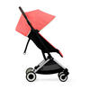 BUGGY  Orfeo  HIBISCUS RED  - Silberfarben/Rot, Basics, Kunststoff/Textil (77/52/102cm) - Cybex