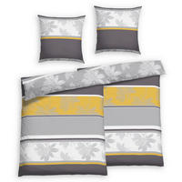 Bettwäsche 2er Set 4-teilig Seersucker 135/200 cm  - Smaragdgrün, Basics, Textil (135/200cm) - Florella