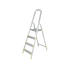 LEITER - Silberfarben, Metall (43/148,5cm) LEITER - Silberfarben, Metall (43/148,5cm)
