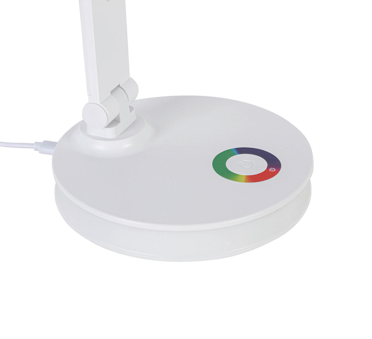 LED-SVETILKA ZA PISALNO MIZO   28,5/35/15 cm            - bela/prosojno, Basics, umetna masa (28,5/35/15cm) - Novel