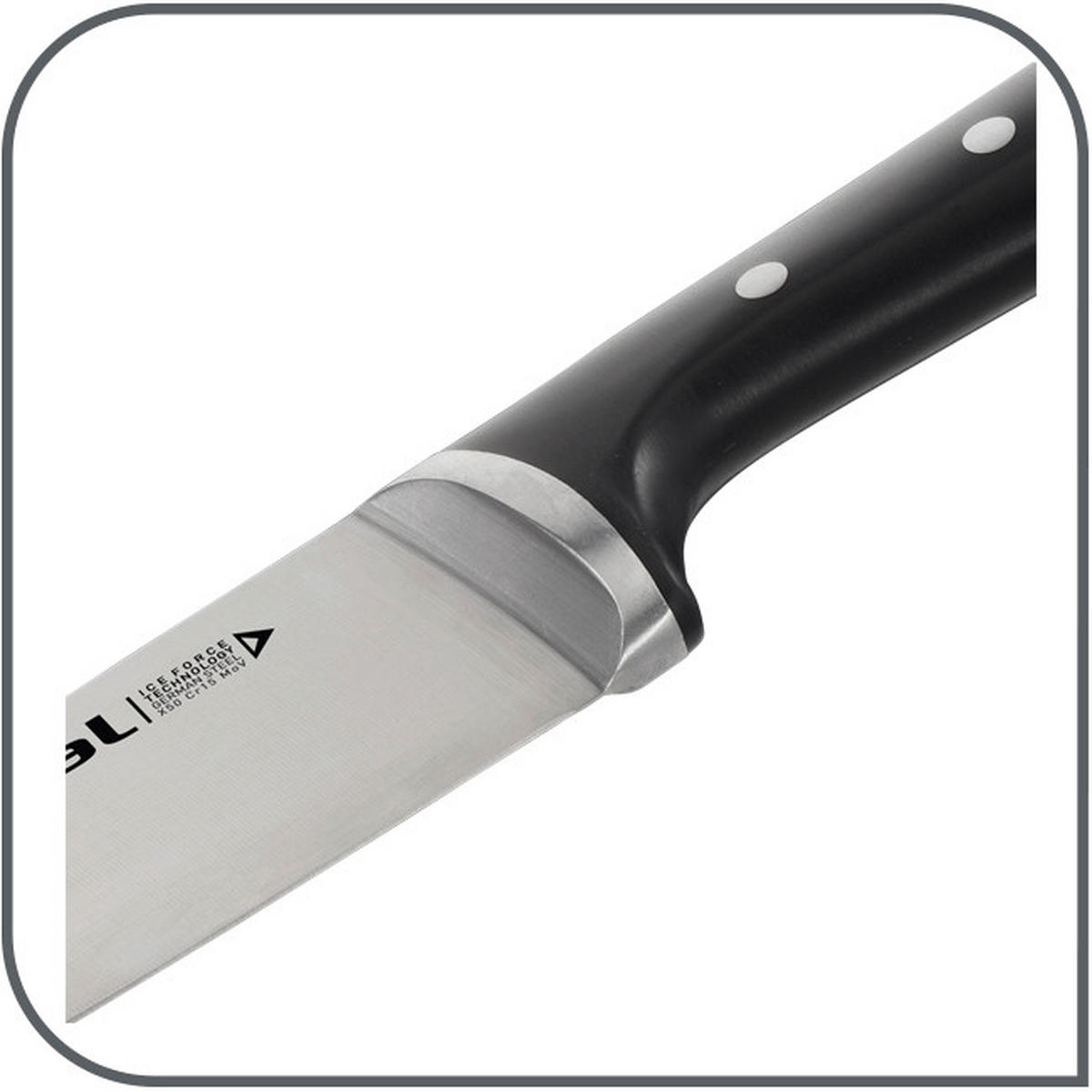 MESSER - Edelstahlfarben, Basics, Kunststoff/Metall (39/8,2/3,1cm) - Tefal