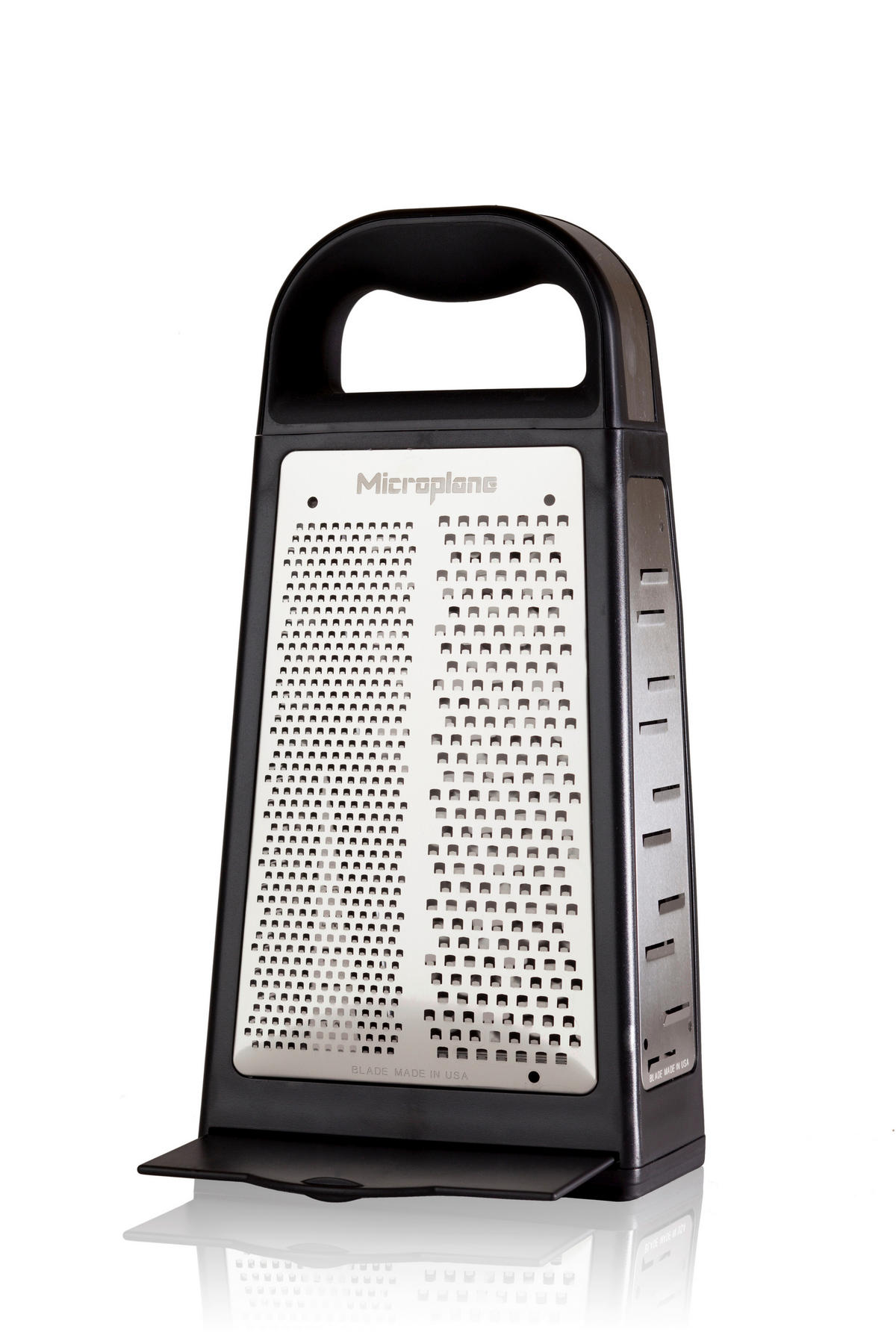 ALLZWECKREIBE BOX  - Schwarz, Basics, Kunststoff/Metall (27/13,9/9,5cm) - MICROPLANE