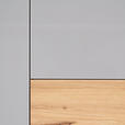 HIGHBOARD Taupe, Eichefarben  101/150/42 cm  - Taupe/Eichefarben, Design, Glas/Holz (101/150/42cm) - Novel