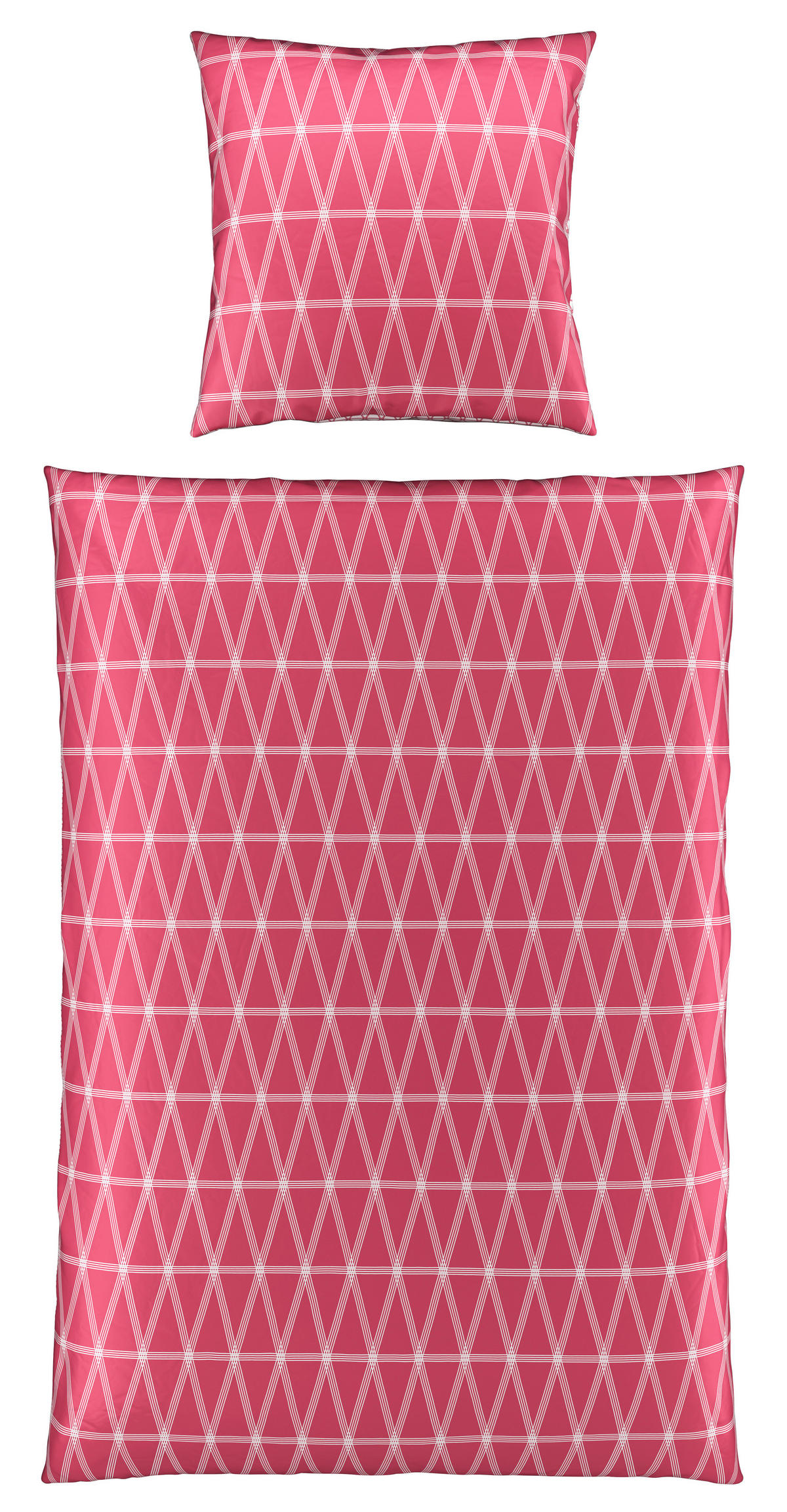 OBOUSTRANNÉ POVLEČENÍ, satén, pink, 135/200 cm - pink, Konvenční, textil (135/200cm) - Novel