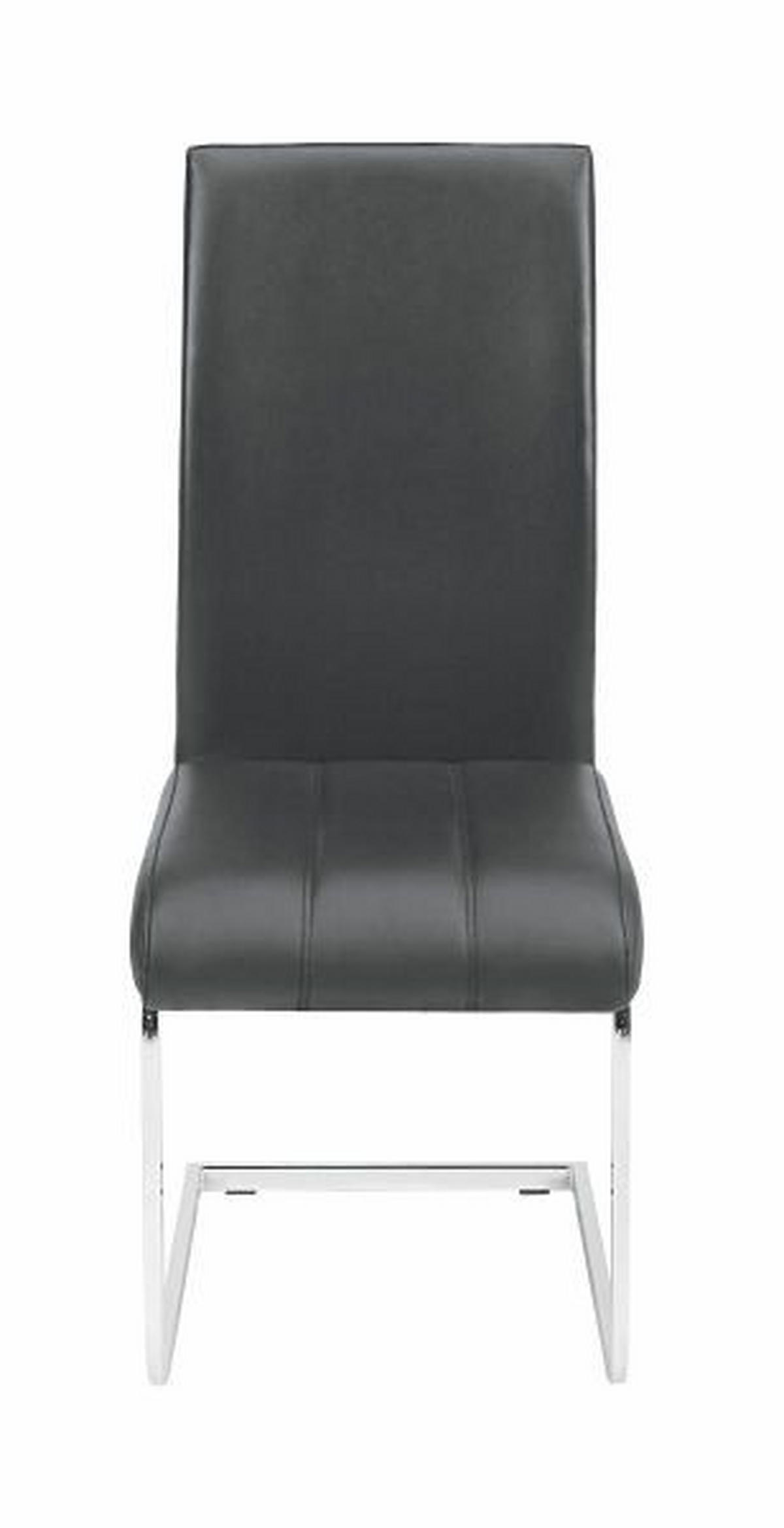 HOUPACÍ ŽIDLE, černá, barvy chromu - černá/barvy chromu, Design, kov/textil (43/98/57cm) - Xora
