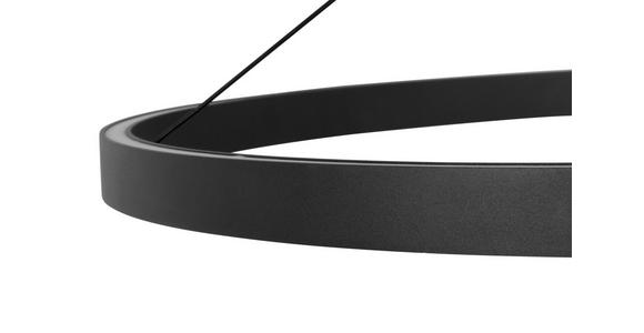 LED-HÄNGELEUCHTE Aero 60/150 cm   - Schwarz, Design, Metall (60/150cm) - Dieter Knoll