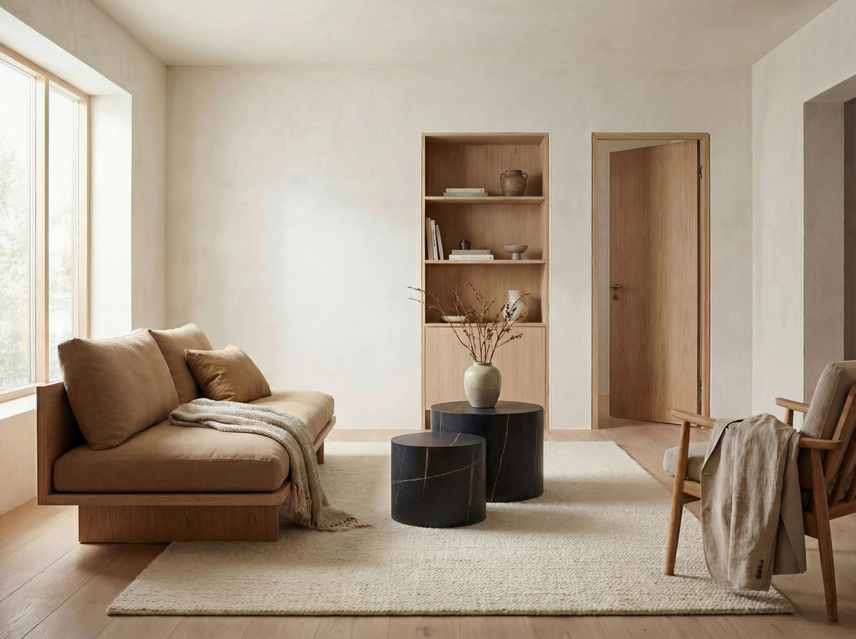 SET POMOĆNIH STOLIĆA crna  drvni materijal   - crna, Trend, drvni materijal (48/38/38,5/32,5/40/30cm)