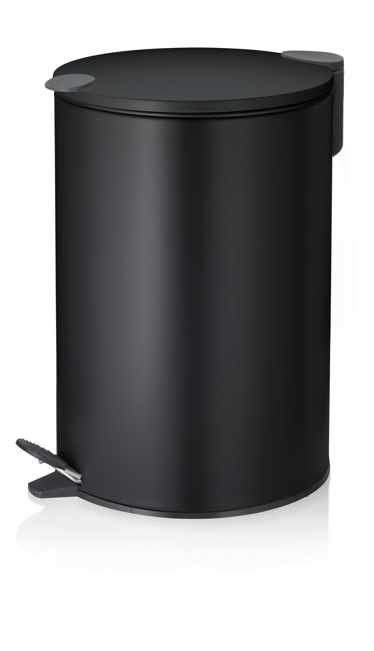 TRETEIMER 12 l  Metall  - Schwarz, KONVENTIONELL, Kunststoff/Metall (25/38cm) - Kela