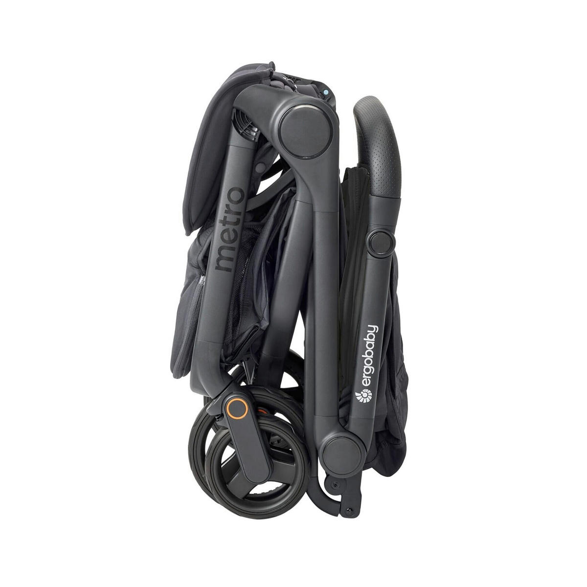 KIŠOBRAN KOLICA  METRO 3  - svijetlo siva/crna, Basics, tekstil/metal (23/44/56cm) - Ergo Baby