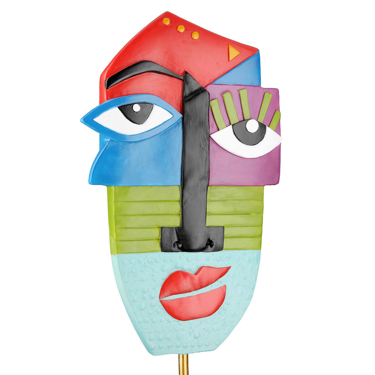 SKULPTUR - Multicolor, Basics, Kunststoff/Metall (25/57/16cm)