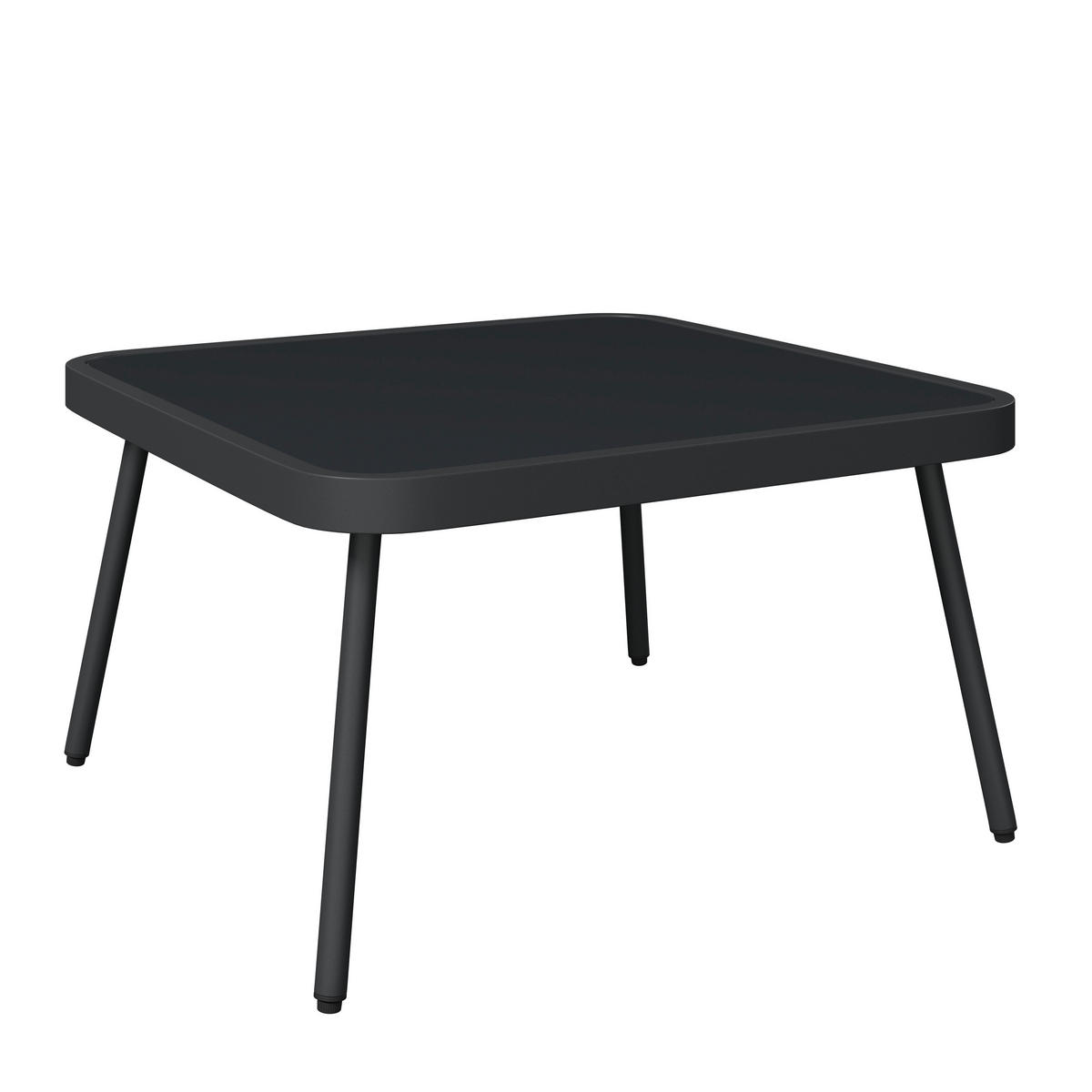 LOUNGEGARNITUR 6-teilig   Eisen  - Dunkelgrau, MODERN, Glas/Textil (198l) - Ambia Garden