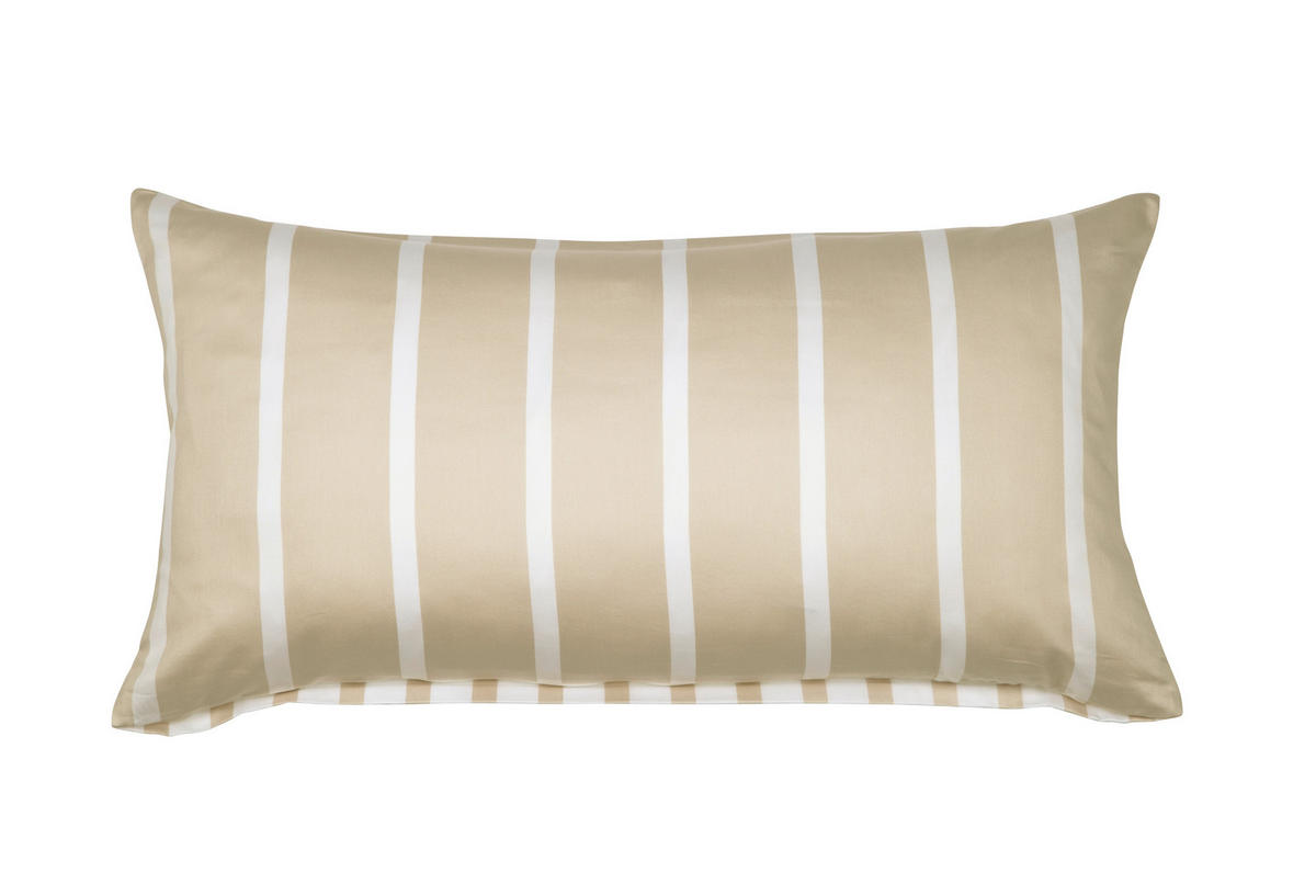KISSENHÜLLE GENTANO 40/80 cm  - Naturfarben/Weiß, Design, Textil (40/80cm) - Janine