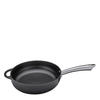 BRATPFANNE PROVENCE Emaille  - Schwarz, Basics, Metall (28/7,5cm) - KÜCHENPROFI