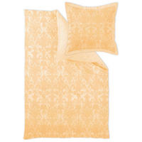 POVLEČENÍ, damašek, žlutá, 140/200 cm - žlutá, Basics, textil (140/200cm) - Curt Bauer